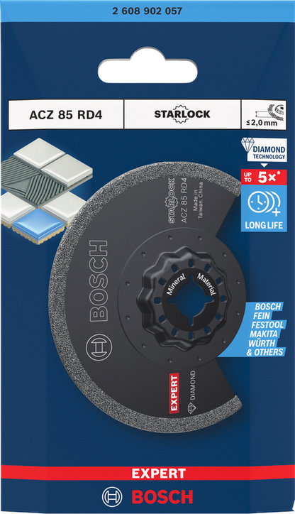 EXPERT ACZ 85 RD4 Grout Segment Blade