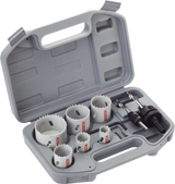 HSS Bi-metal Holesaw Set Universal, 9-piece
