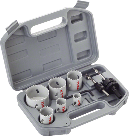 HSS Bi-metal Holesaw Set Universal, 9-piece
