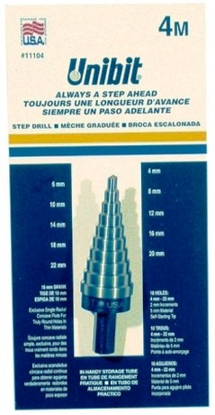 Unibit Pet 4M 4-22Mm X2Mm 10502853