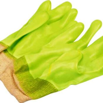 GLOVE COM SABS PVC KNIT CF H/VOS PK2 LL - COM0600