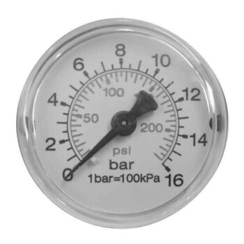 ANI MANOMETER 100KPA P50D 1/8"  0-16BAR - ANI1295