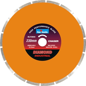 BLADE FOX DIAMOND CHASER STOK BRICK 230MM - BLY0800