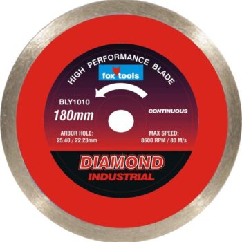 BLADE FOX DIAMOND CONTINUOUS TILE 180MM - BLY1010