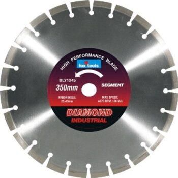 BLADE FOX DIAMOND SEG CONCRETE NEW 350X10MM - BLY1245