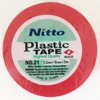 INSULATION TAPE NITTO 20MT RED - 