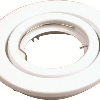 ELECTRICAL MTS DOWN LIGHT FITTING STL TLT 12V 50W WHT - ELE1382