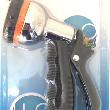 GARDEN SPRAY GUN ADJUSTABLE SOFTGRIP ZINC H20028 - 