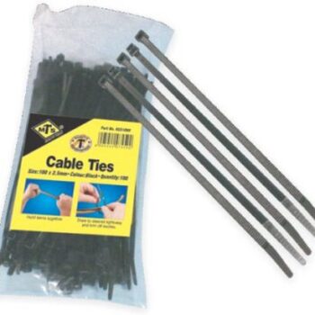 CABLETIE HT BLACK 200X4.6MM PK100 T50R - KSS1040 - 