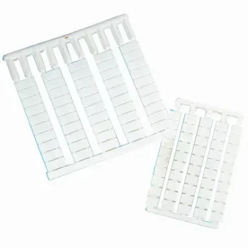 Three tier blank marking tag - 10 Markers per strip