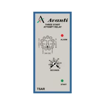 24VDC Three Start Attempt Relay