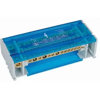 Multi Pole Distribution Block - Din Rail Mount