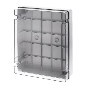 Enclosure with transparent lid