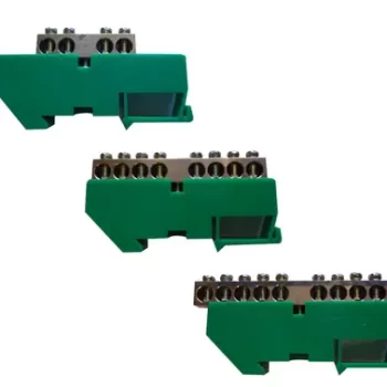 Clip On Din Rail Earth Bar