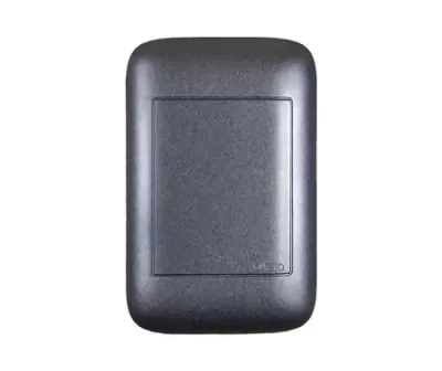 4X2 Black Blank Cover - 