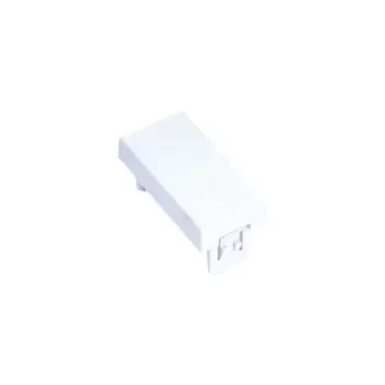 White Single Module Adaptor - 