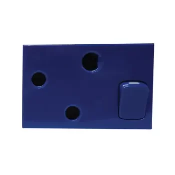 16A Blue Dedicated Power Skirting Socket - 
