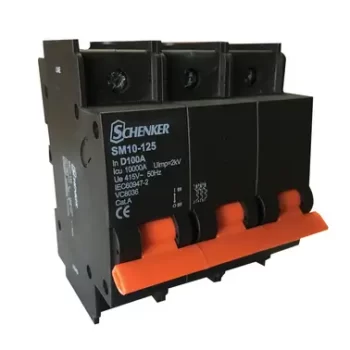 Triple Pole D Curve 10kA Circuit Breaker